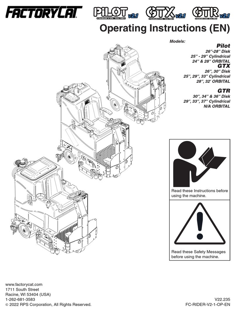 Factory Cat Pilot 28'' DISK User manual