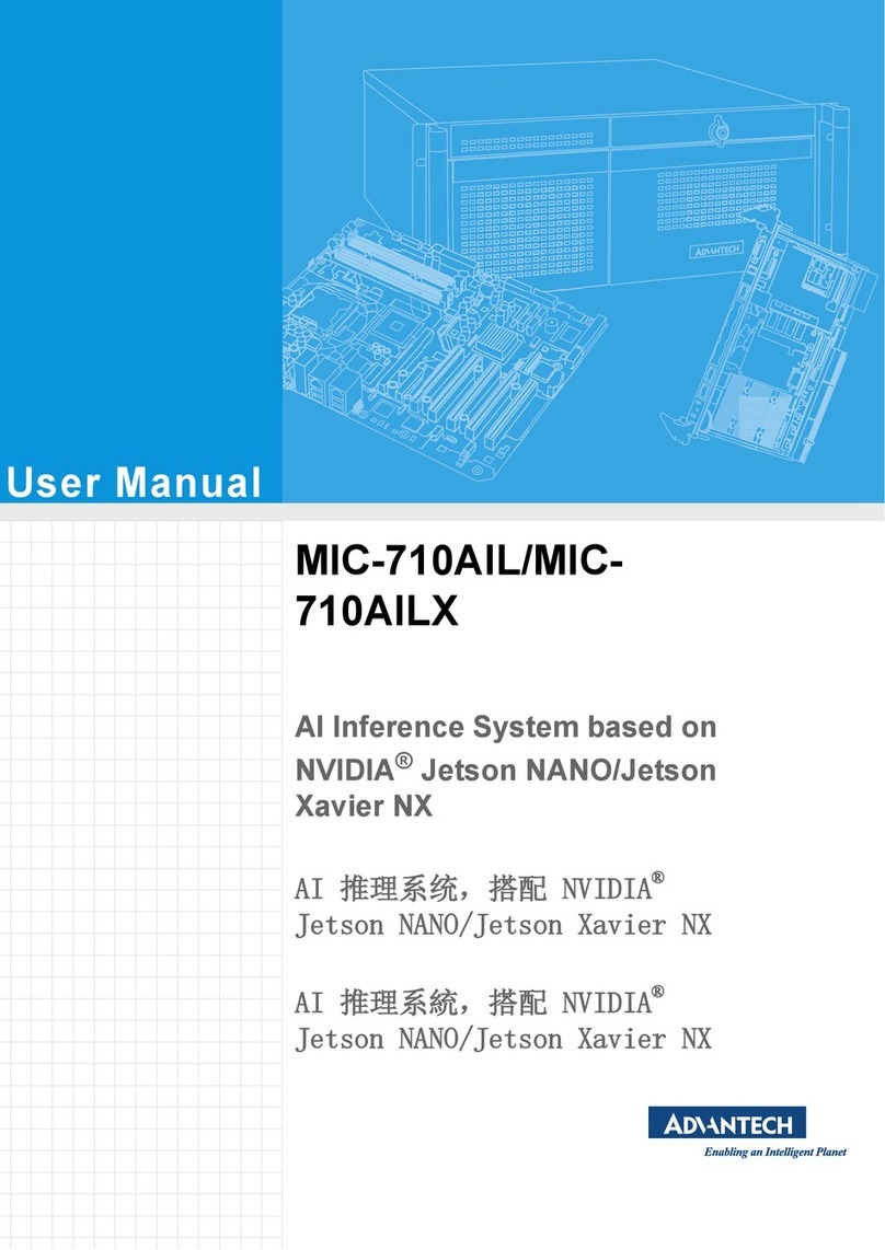 Advantech MIC-710AIL User manual