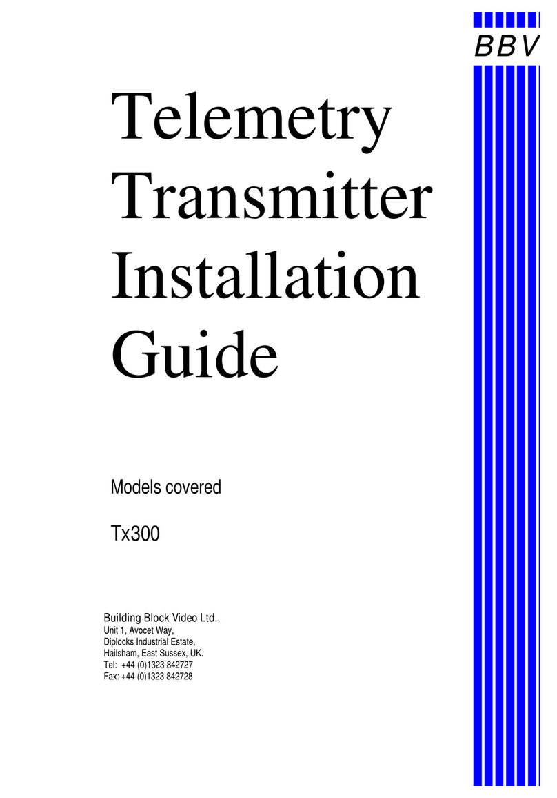 BBV Tx300 User manual