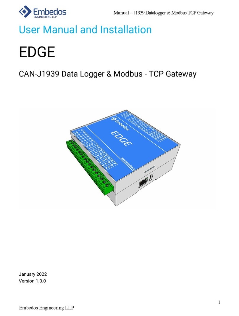 Embedos EDGE User manual
