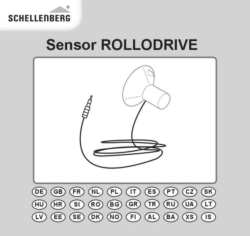 Schellenberg ROLLODRIVE User manual Schellenberg ROLLODRIVE User manual