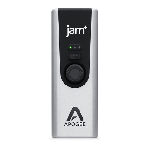 Apogee Jam+ User manual