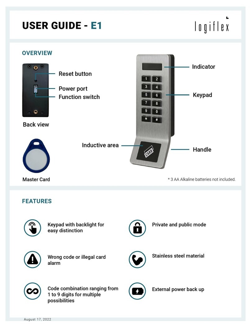 Logiflex E1 User manual