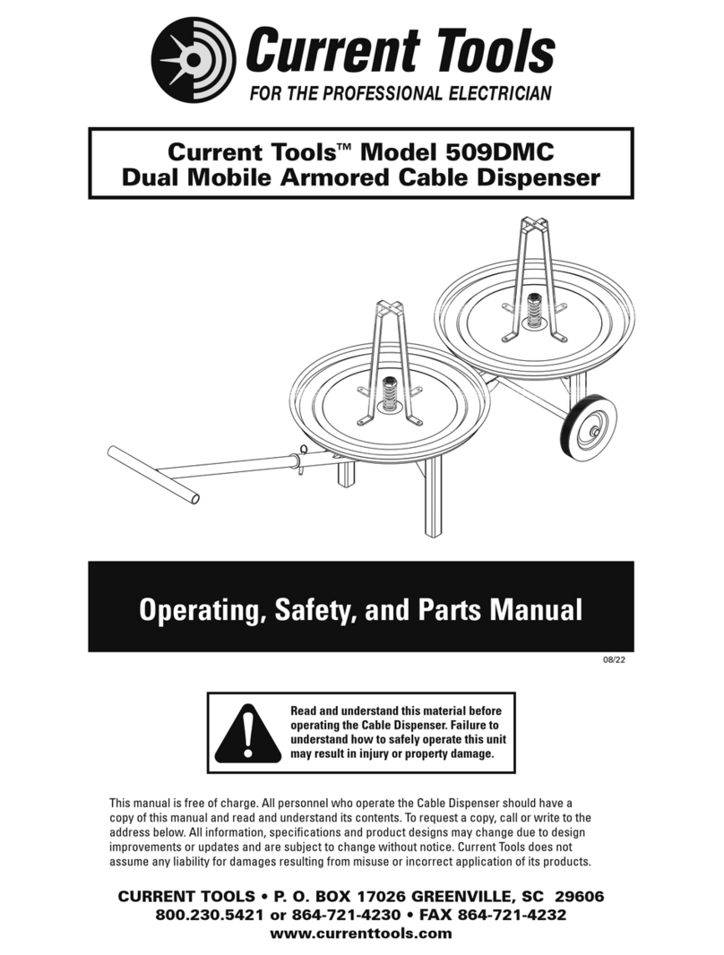 Current Tools 509DMC User manual