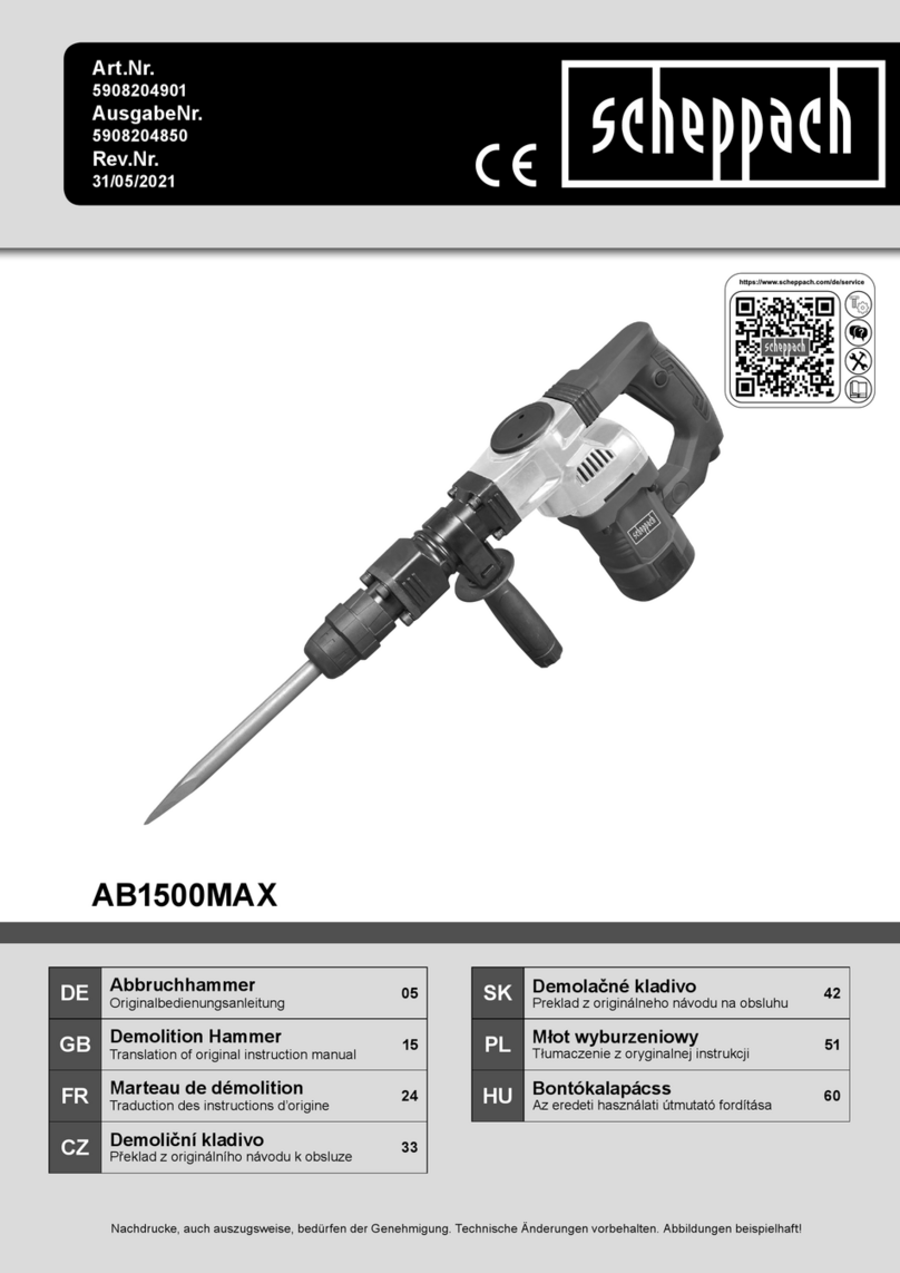 Scheppach AB1500MAX Instructions for use