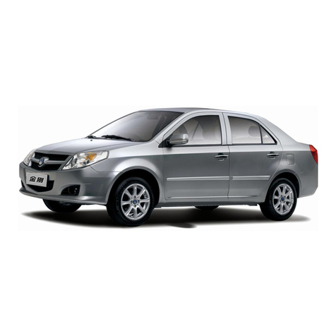 Geely MK Series User manual