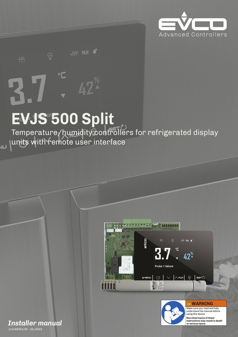 Evco EVJS 500 Split User guide