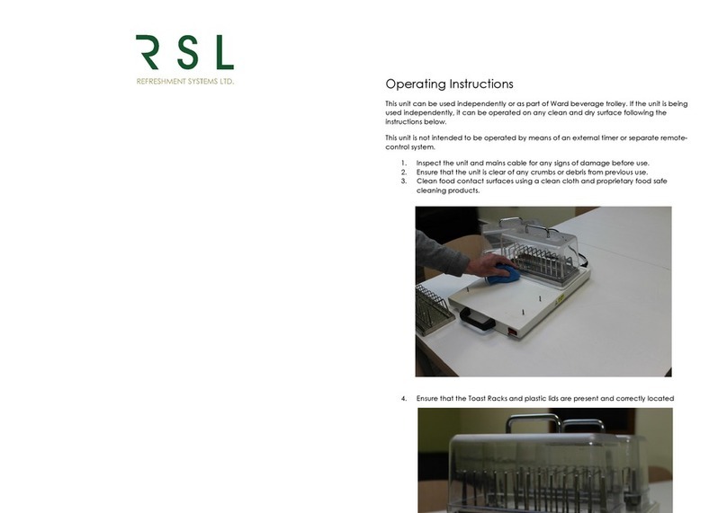 RSL RSLTW2020 User manual