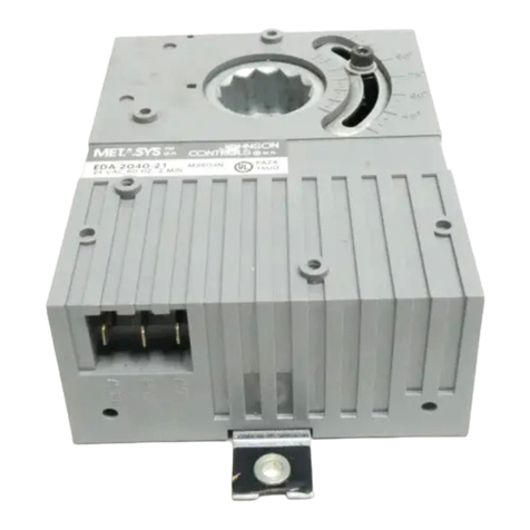Johnson Controls EDA-2040 User manual