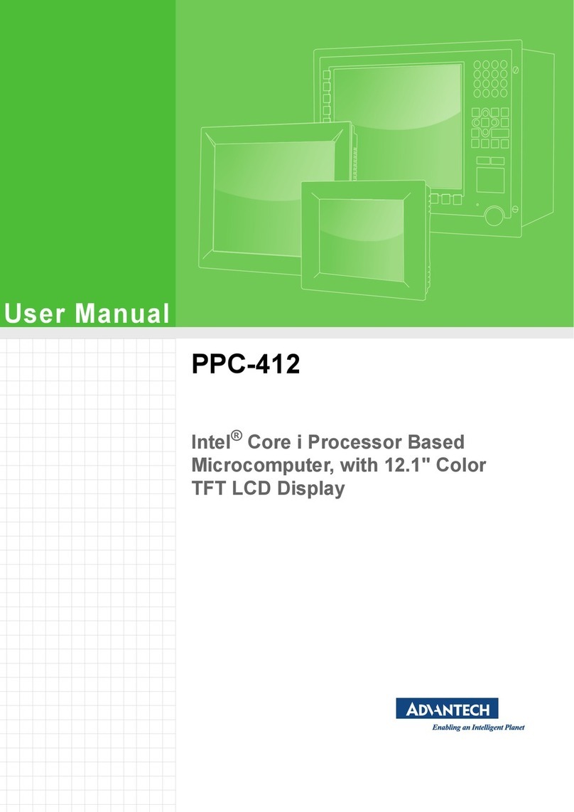 Advantech COASTIPC PPC-412 User manual