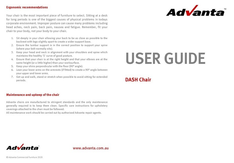 Advanta DASH User manual
