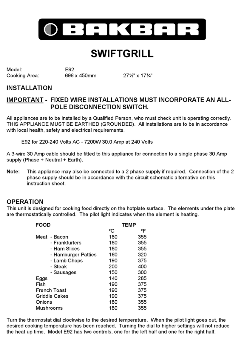 Bakbar E92 User manual