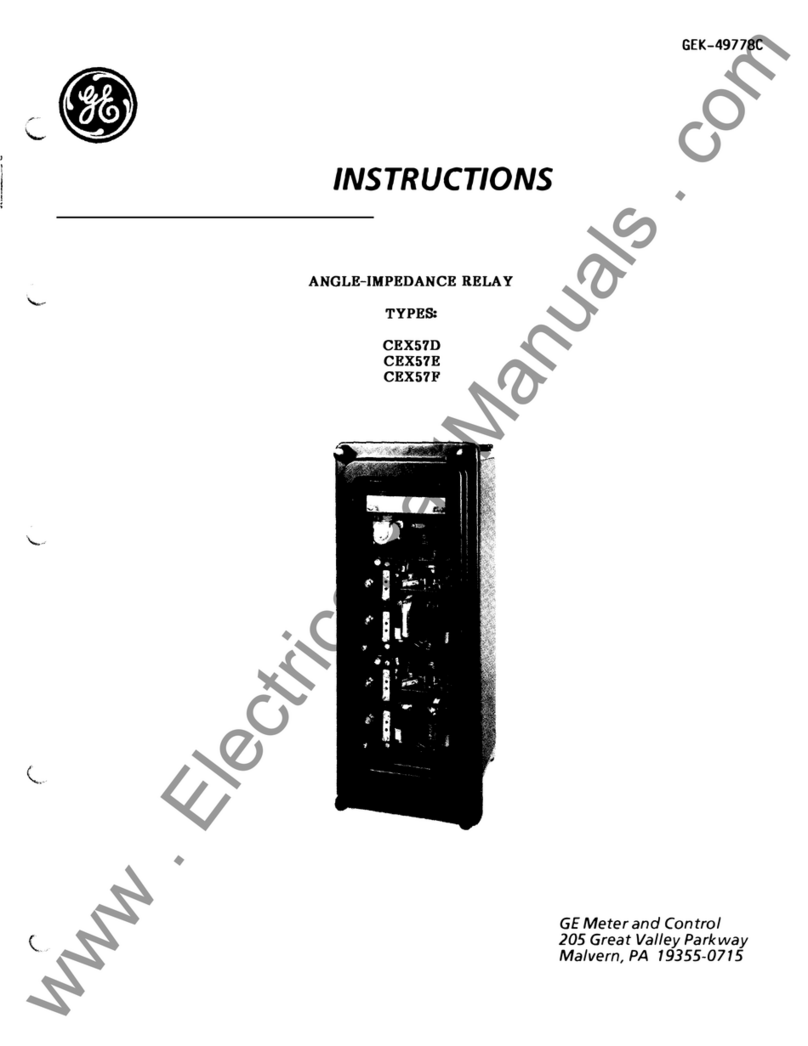 GE CEX57D User manual