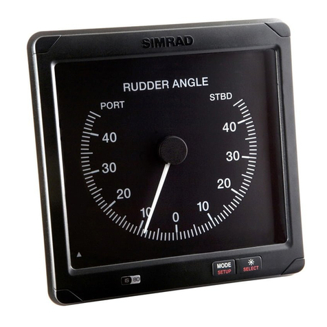 Simrad IS80 Heading Repeater HR80 User manual