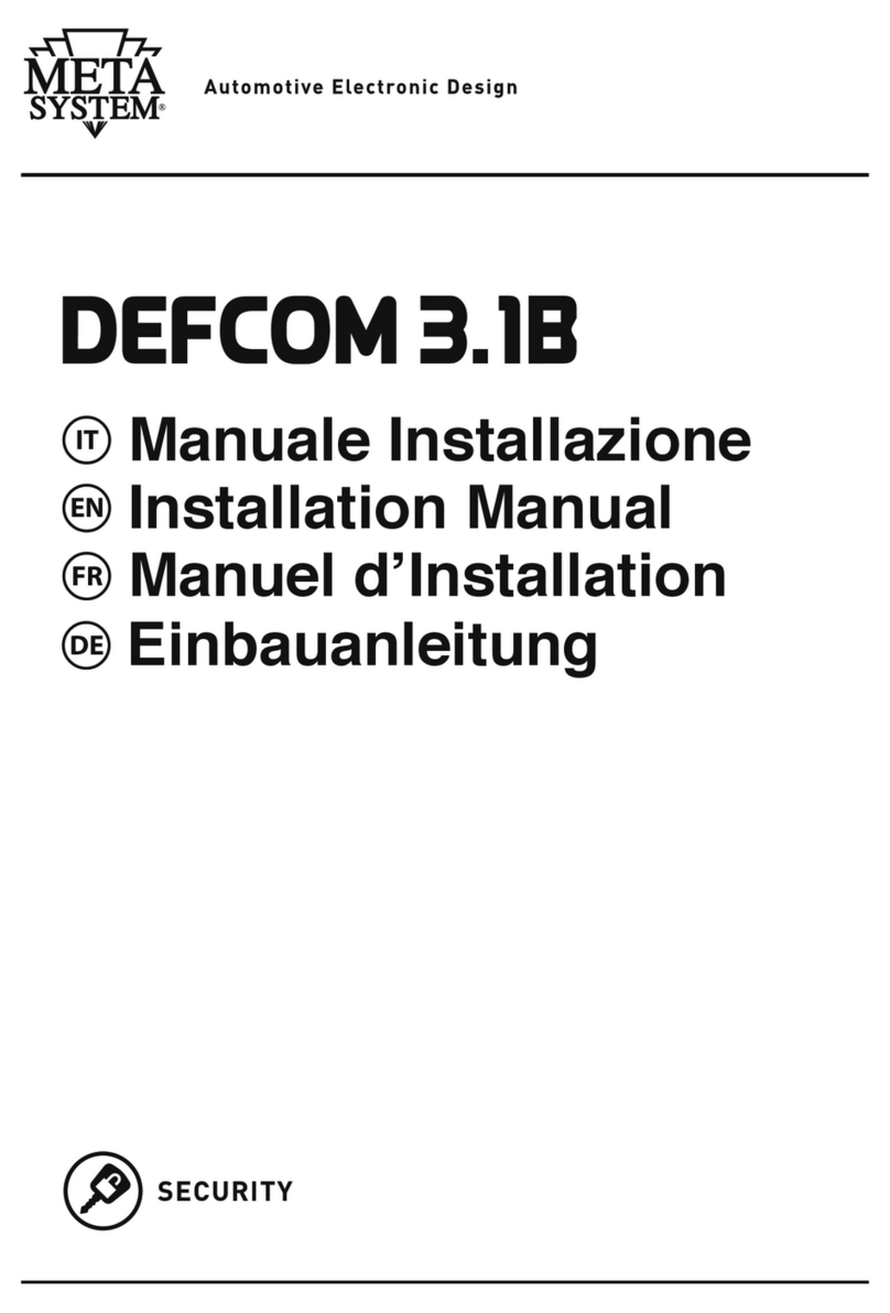 MetaSystem DEFCOM 3.1B User manual