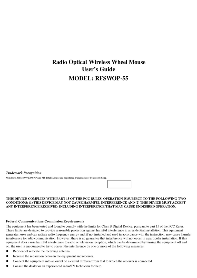 A4Tech RFSWOP-55 User manual