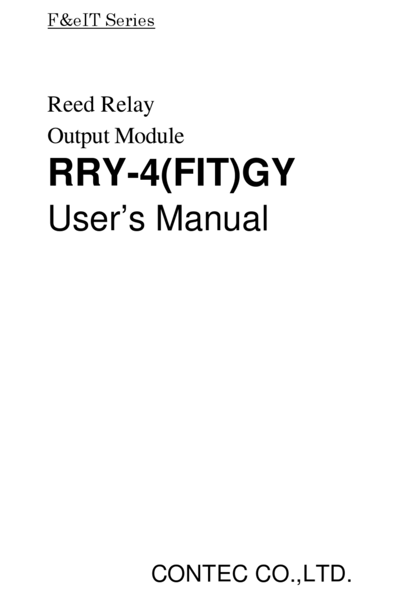 Contec F&eIT Series User manual