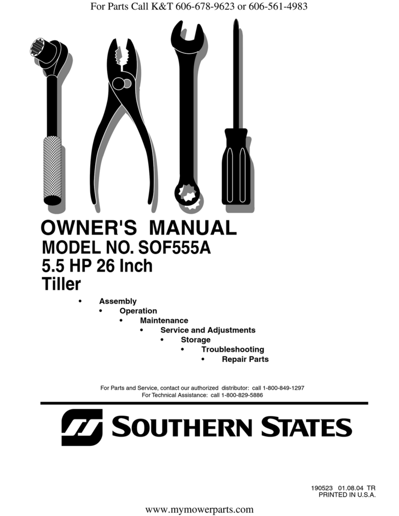 Southern States SOF555A User manual