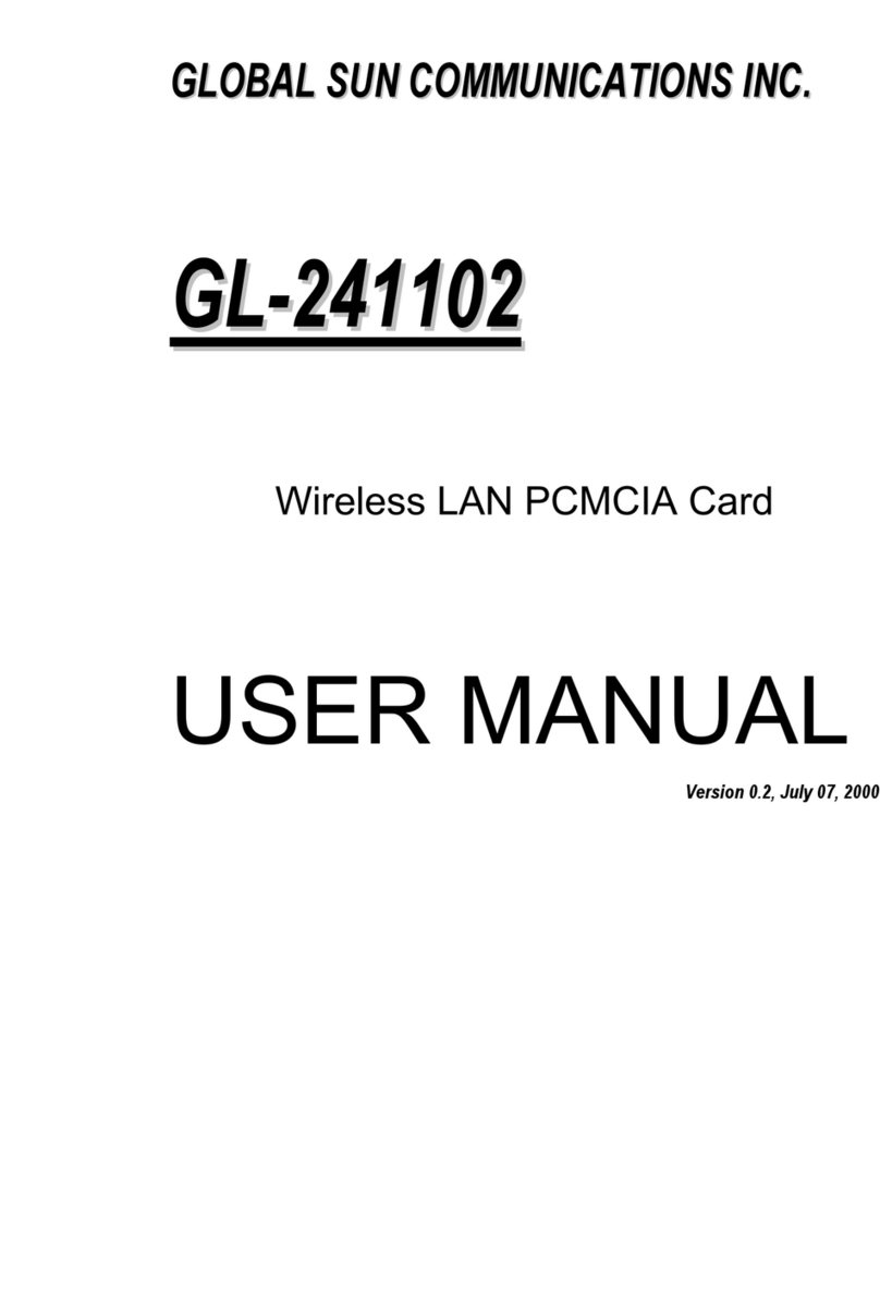 Global Sun GL-241102 User manual