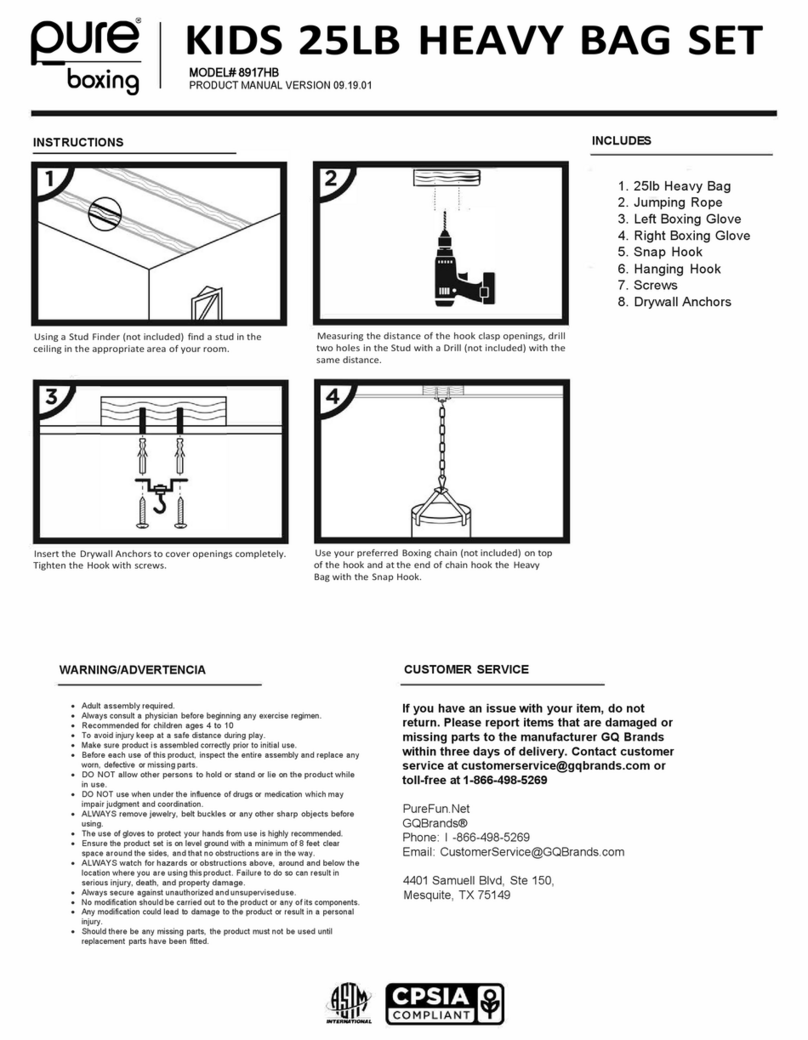 Pure Boxing 8917HB User manual