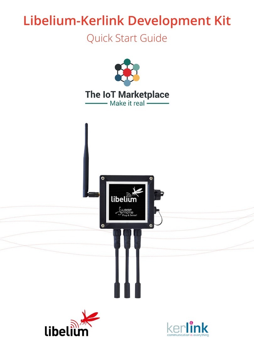 Libelium Kerlink IoT Application Development Kit User manual Libelium Kerlink IoT Application Development Kit User manual