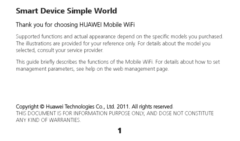 Huawei E586BS-6 User manual