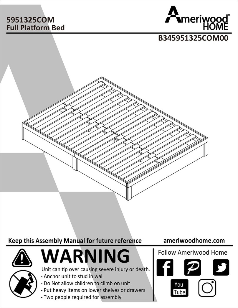 Ameriwood HOME B345951325COM00 User manual Ameriwood HOME B345951325COM00 User manual