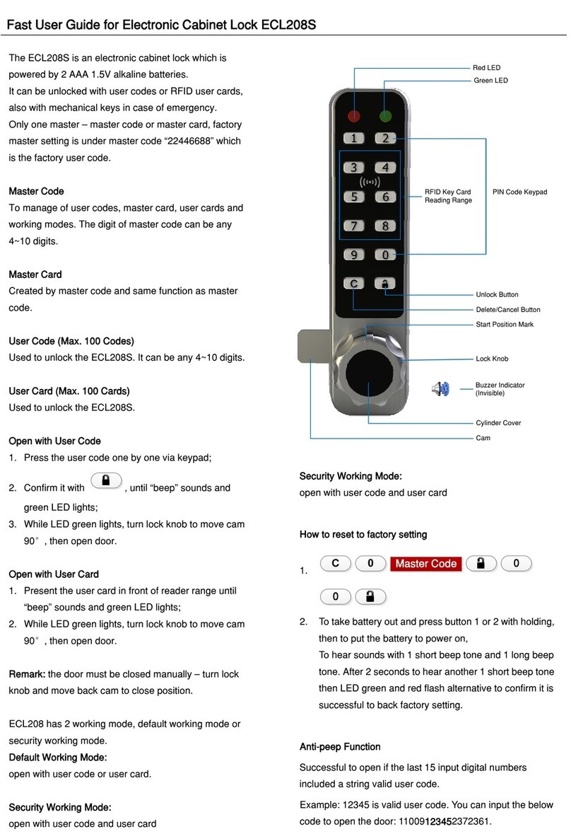 Orient ECL208S User manual Orient ECL208S User manual