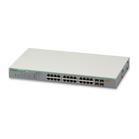 Allied Telesis GS950 PS Series User manual