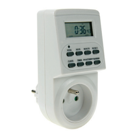 Velleman TIMER8 User manual