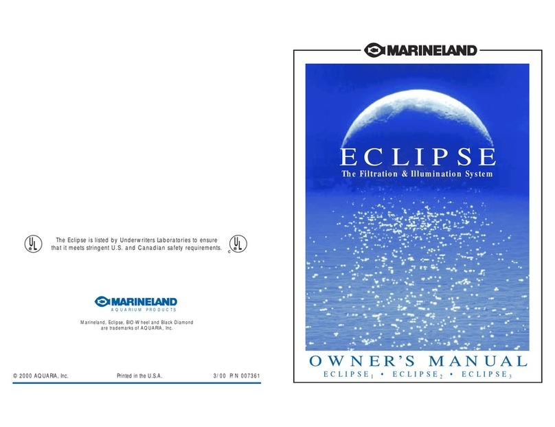 Marineland Eclipse User manual