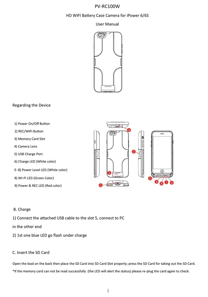 B-Tech PV-RC100W User manual