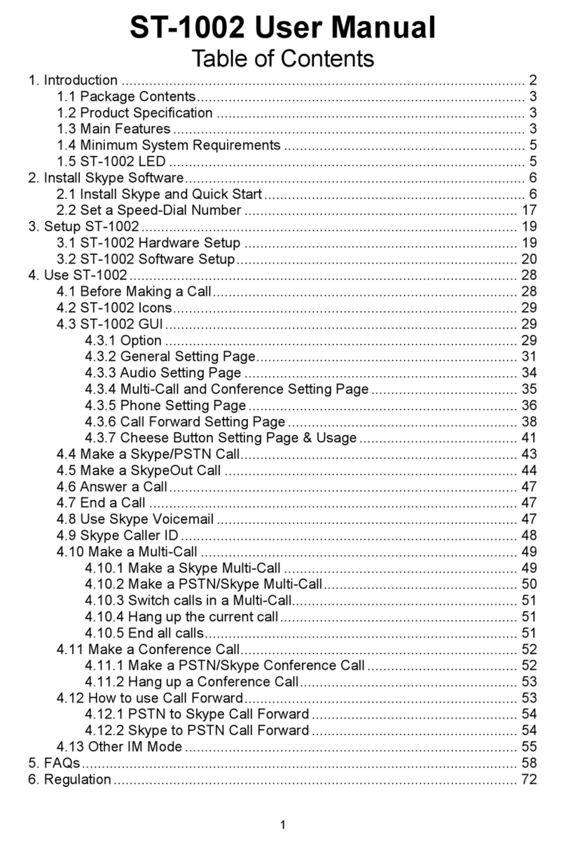 GodEngine ST-1002 User manual