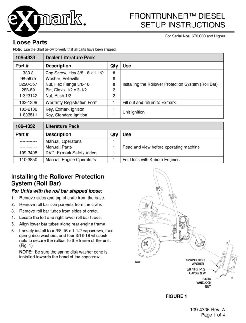 Exmark Frontrunner Manual