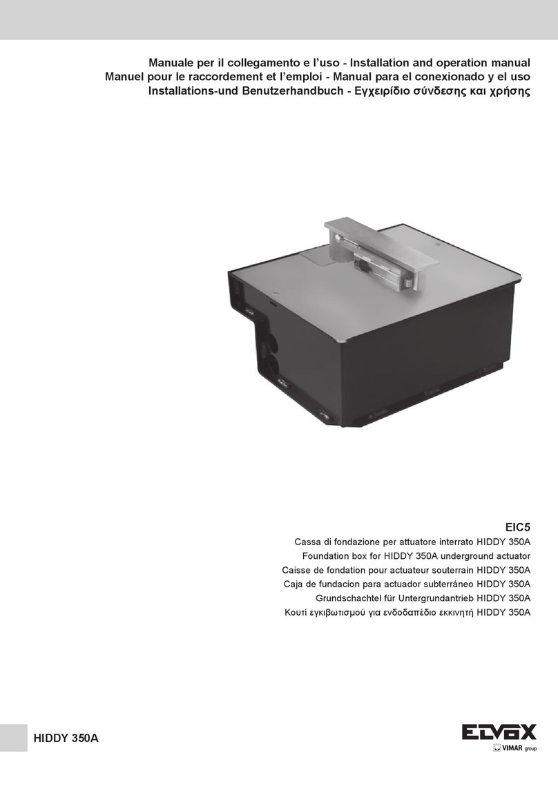 Vimar ELVOX EIC5 User manual