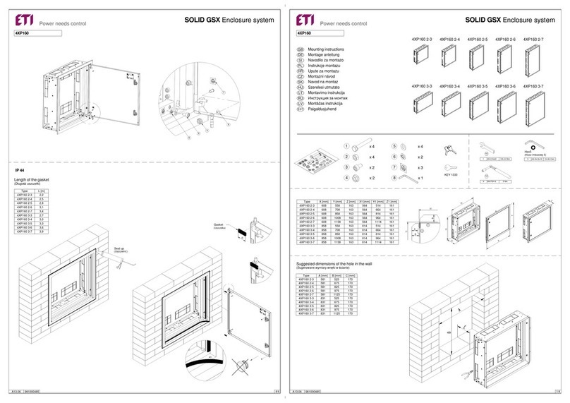 ETI SOLID GSX User manual