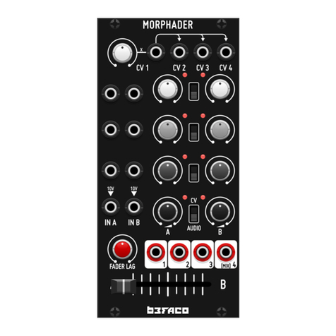 Befaco MORPHADER User manual