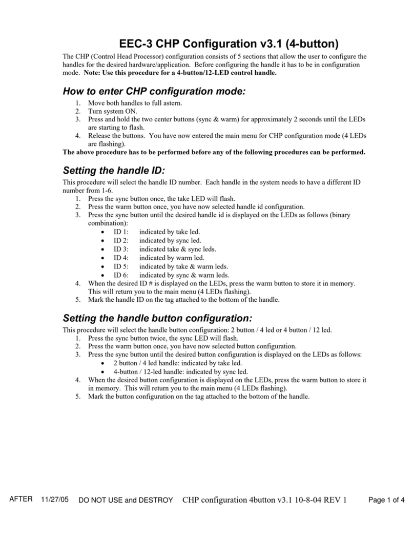 Glendinning EEC-3 User manual