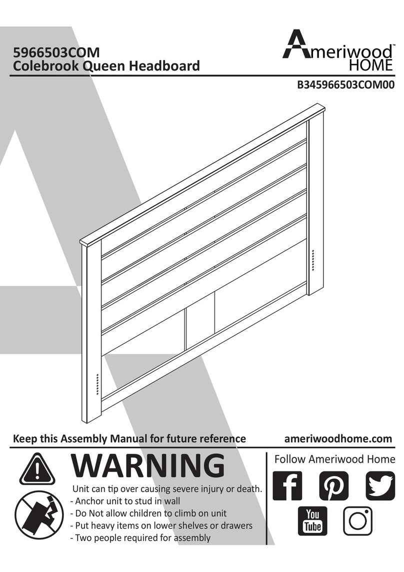 Ameriwood HOME Colebrook 5966503COM User manual Ameriwood HOME Colebrook 5966503COM User manual