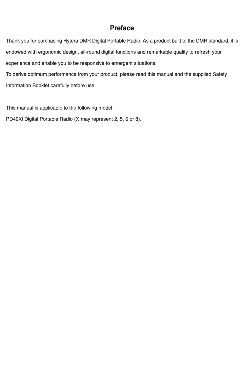 Hytera PD40Xi User manual