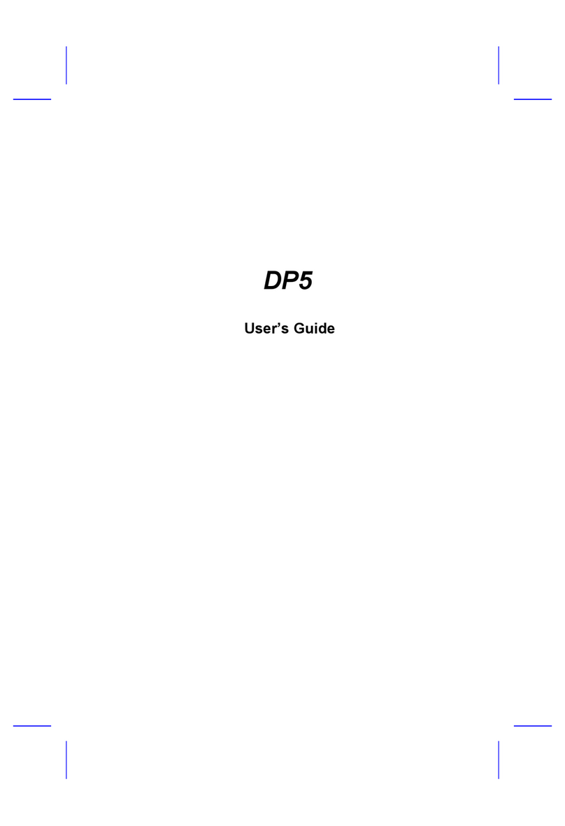 AOpen DP5 User manual