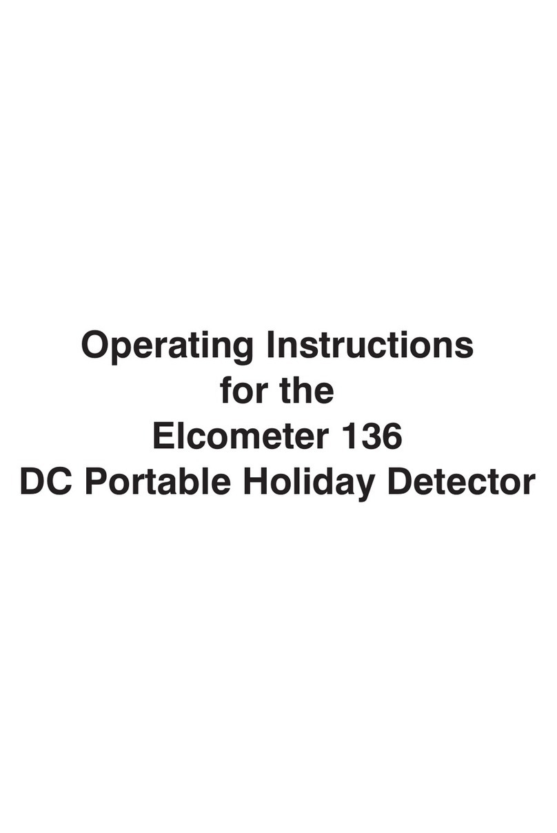 Elcometer 136 User manual