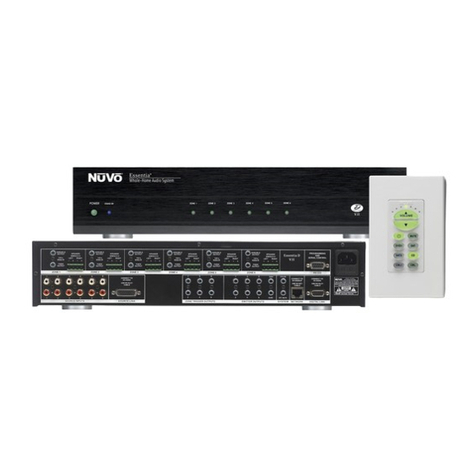Nuvo Essentia BTicino NV-E6DS-BT User manual