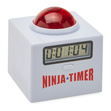 Slackers Ninja Timer User manual