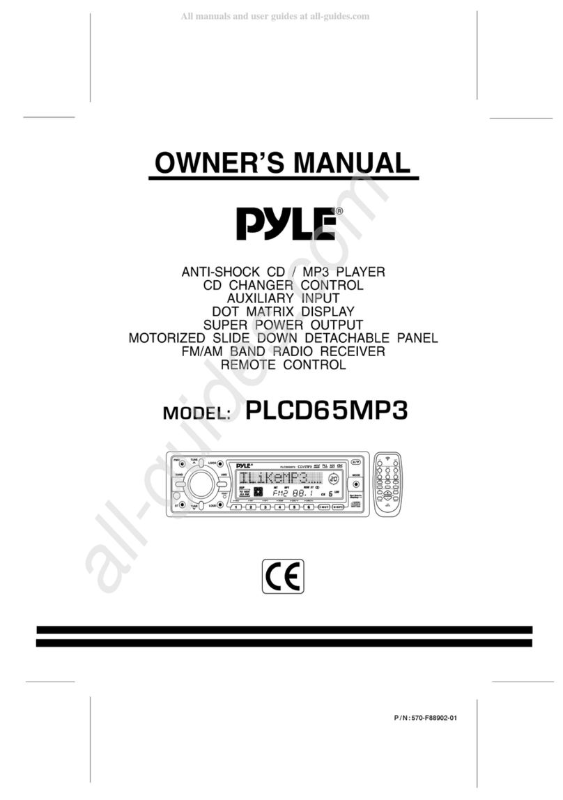 Pyle PLCD65MP3 User manual