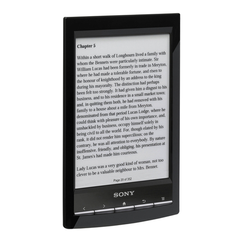 Sony Reader PRS-T1 user guide
