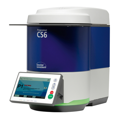 Ivoclar Vivadent Programat CS6 User manual