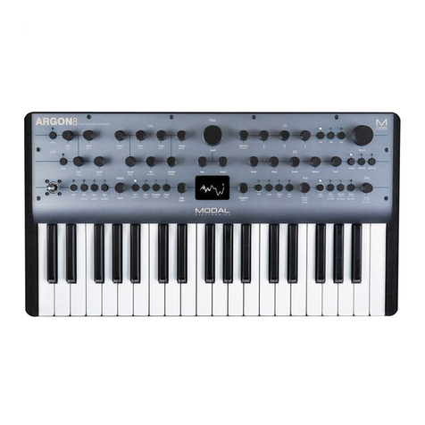 Modal Electronics ARGON8 quick start guide