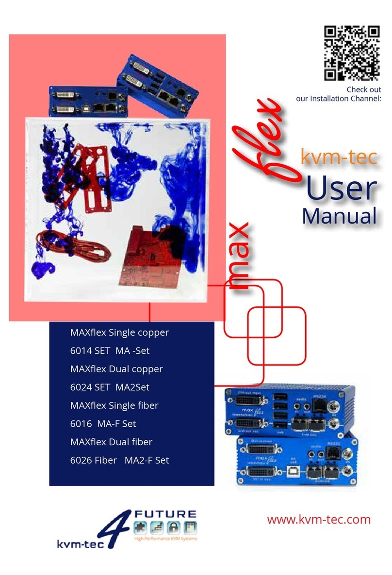 KVM-TEC MAXflex User manual