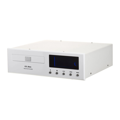Audio Note CD Zero Technical manual